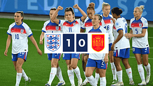 VERTA | England Lionesses 1-0 SPAIN WC 2027 Lauren hemp